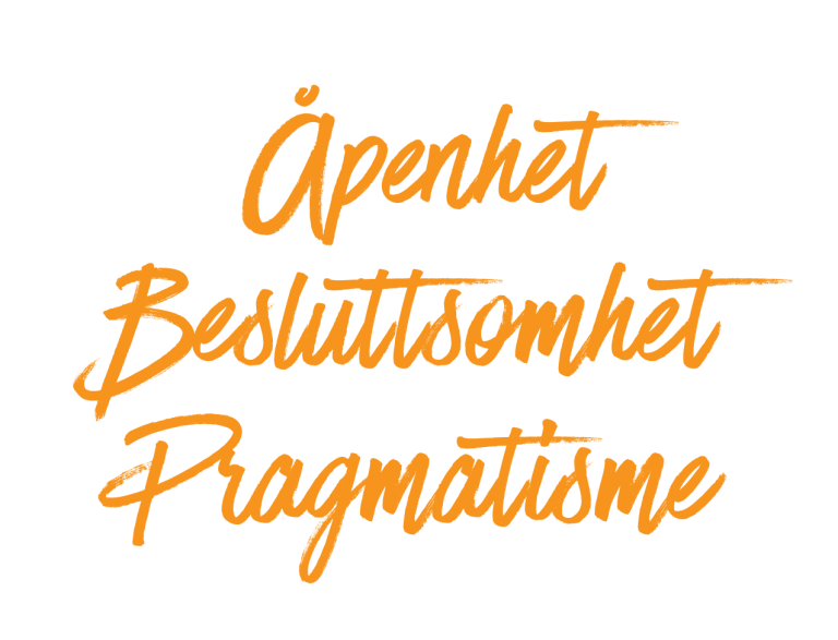Åpenhet-Besluttsomhet-Pragmatisme