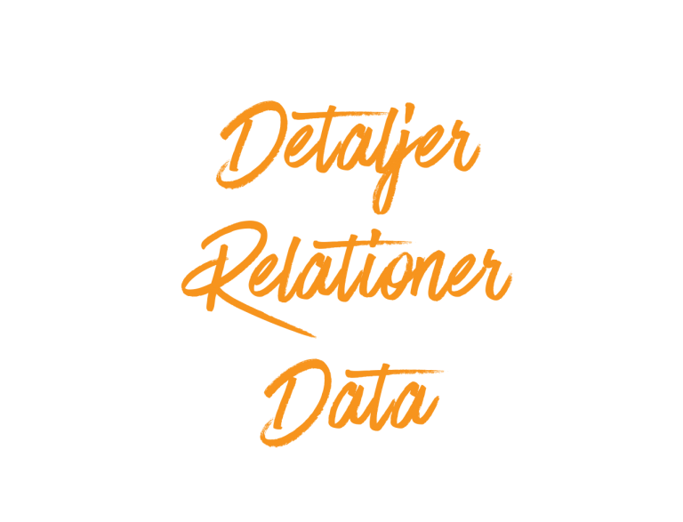 Detaljer,-relationer,-data